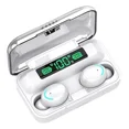 thumbnail image 1 of Audifonos In-ear Inalambricos Keluona F9-5 Bluetooth Tactil Cancelacion De Ruido Color Blanco Con Luz Led, 1 of 7