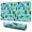 Light Blue Dinosaurs-2, variant on Long Mouse Pads for Desk,Light Blue Dinosaurs Palms Eggs Pattern Desk Mats on Top Of Desks, Desk Mouse Pad Extra Large with 3mm Non-Slip Base and Stitched Edge for Gaming,Office,Work,Home 31.5"x11.8"
