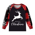 thumbnail image 4 of eczipvz Boys Long Sleeve Shirts And Pants Sets Boys Outfit Loose Soft with Pockets Comfy Clothes Set for Kids,Size 7-8 Years, 4 of 4