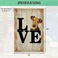 thumbnail image 5 of Cute Havanese Dog House Flag Love Valentine''s Decoration Flag Banner for Yard Outside Double Side 28X40 Inch, 5 of 6