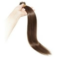 thumbnail image 6 of MY-LADY 100S Nail U Tip Fusion 100% Remy Human Hair Extensions Keratin Pre Bonded Hairpiece Straight 0.5g/s, #04 Medium Brown, 16inch, 6 of 10