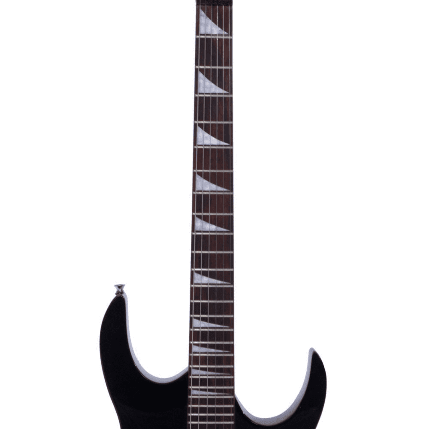 Hassch 39in Beginner Electric Guitar Starter Kit with Bag, Strap, Paddle, Rocker, Cable and Wrench Tool, Black