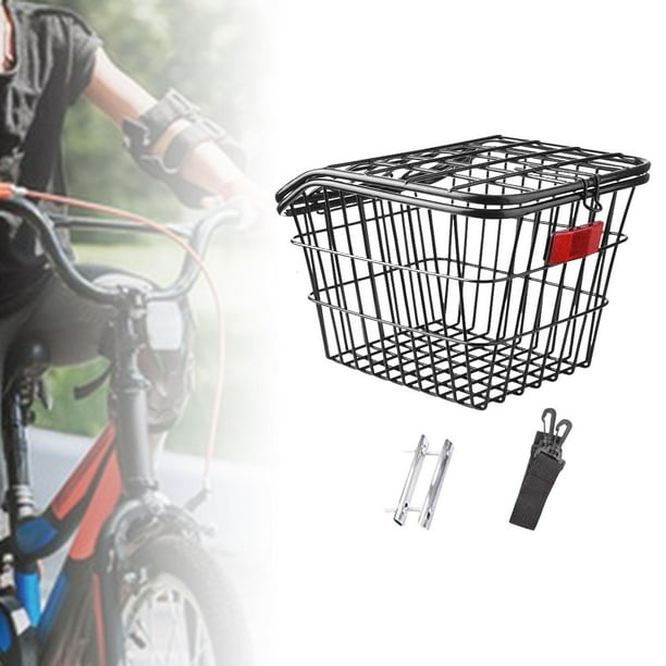 Rear Bike Basket s Cycling Rack Basket Heavy Duty Black Portable Basket for Child Folding Bikes Camping Outdoor Hiking Biking Walmart