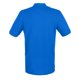 thumbnail image 2 of Henbury - Polo algodón pique tallaje moderno para hombre (Azul), 2 of 3