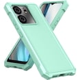 thumbnail image 5 of TJS for BLU View 5 Phone Case, Full Body Protective Heavy Duty Hybrid Bumper Cover (Teal), 5 of 5