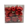 thumbnail image 5 of Hvmvliv 24 Pcs Valentine Heart Ornaments Set - PVC Romantic Decorations for Christmas Trees, Curtains, and Holiday Party Displays Red, 5 of 5