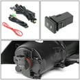 thumbnail image 5 of DNA Motoring For 16-18 Scion Toyota Corolla iM Smoked Lens Fog Light Lamp w/Bezel Cover Wiring Harness Switch, 5 of 6