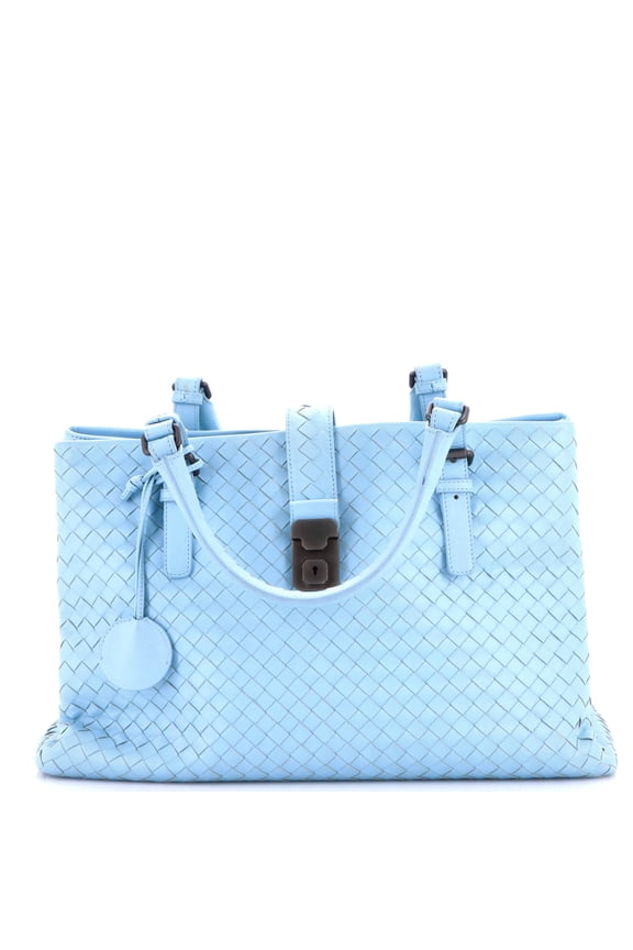 Pre-Owned Roma Bag Intrecciato Nappa Medium By Rebag