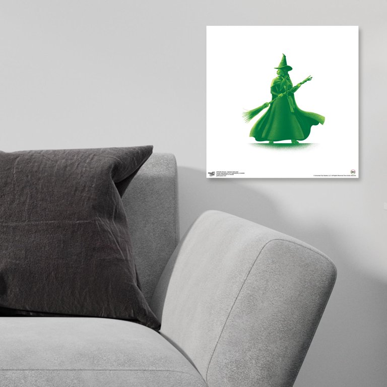 Gallery Pops Wicked - Elphaba Silhouette Wall Art, Unframed