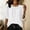 White#08, variant on Yteetum Women's Summer Cotton Linen Tops Oversized Crewneck Half Sleeve Shirts Womens Casual Solid Round Neck Loose Breathable Quickly Dry Short Sleeve T Shirts