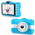 thumbnail image 1 of Seitruly Cámara para niños Cámara deportiva de alta definición digital de dibujos animados de pantalla grande de 3,5 pulgadas Accesorios de cámara y óptica Azul, 1 of 1