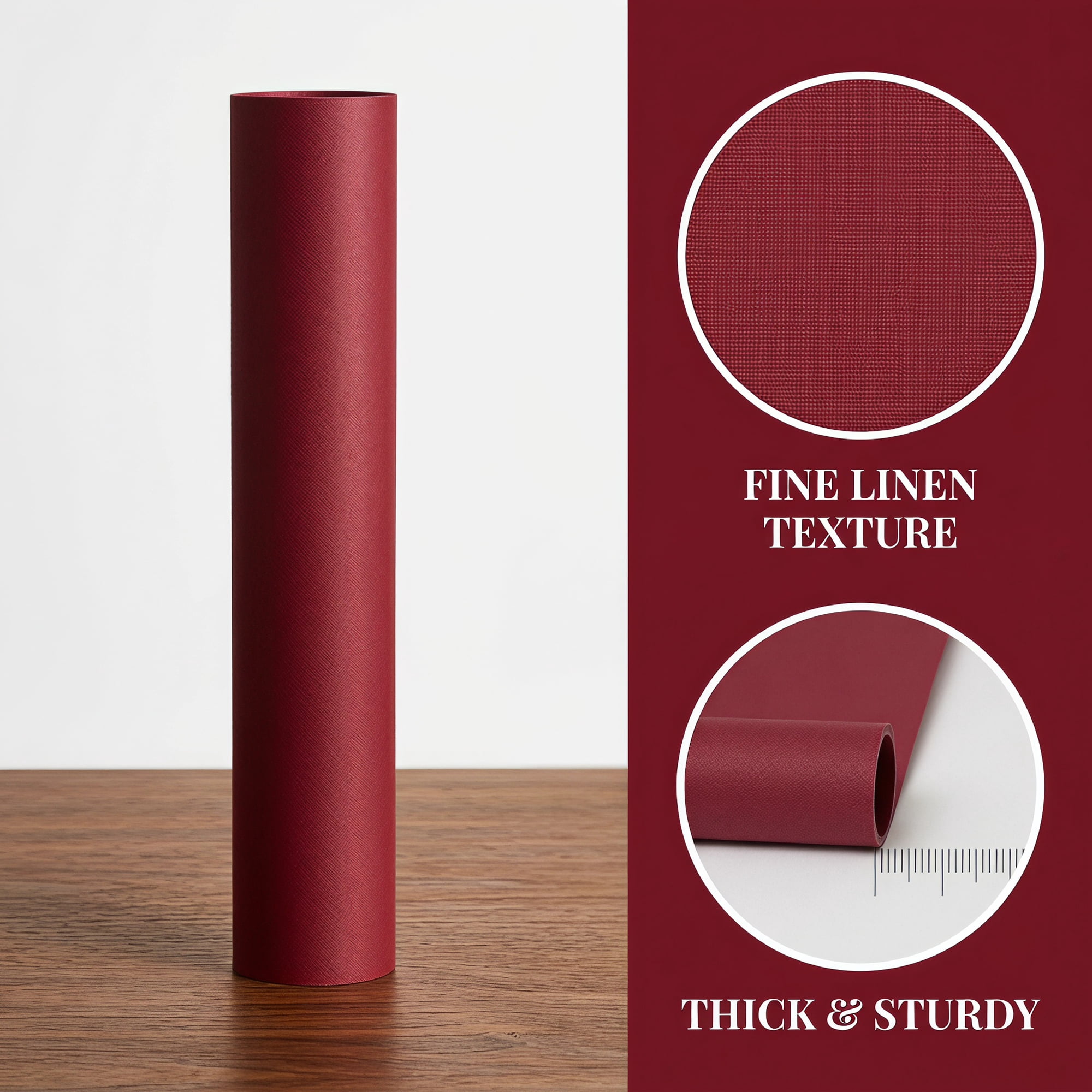 Unique Bargains Heavyweight Wrapping Paper for Gifts and Presentations Red 39.4" x 27.6"