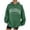 Green, variant on Los Angeles Hoodies for Women Fall Winter Long Sleeve Graphic Hooded Sweatshirt Streetwear Pullover Tops