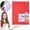 Red, variant on Clearance Sale! 1PC Spiral Notebook, Wide Ruled 70-Sheet Single Subject Journal for Writing, Paper, for Office & Home, (27x20cm, Yellow)