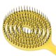 thumbnail image 5 of Hair Detangling Brush Salon Round Head Straightenning Detangler Brush Comb for Curly HairYellow, 5 of 5