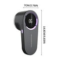 thumbnail image 3 of Oxodoi Portable Fabric Shaver,Electric Lint Remover,USB Rechargeable,Six-Blade Pilling Remover for Clothes,Sweaters,and Upholstery, 3 of 8
