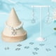 thumbnail image 4 of 1 caja de 200 dijes de estrella de David de acero inoxidable, dijes de estrella de 6 puntas, dije de estrella judía pequeña de doble cara, dije de suerte cortado con láser, 4 of 5