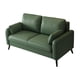 thumbnail image 3 of Loveseat Sillón Sólido Versátil Que Ahorra Espacio Para El Hogar Apartamento Interior Verde, 3 of 8