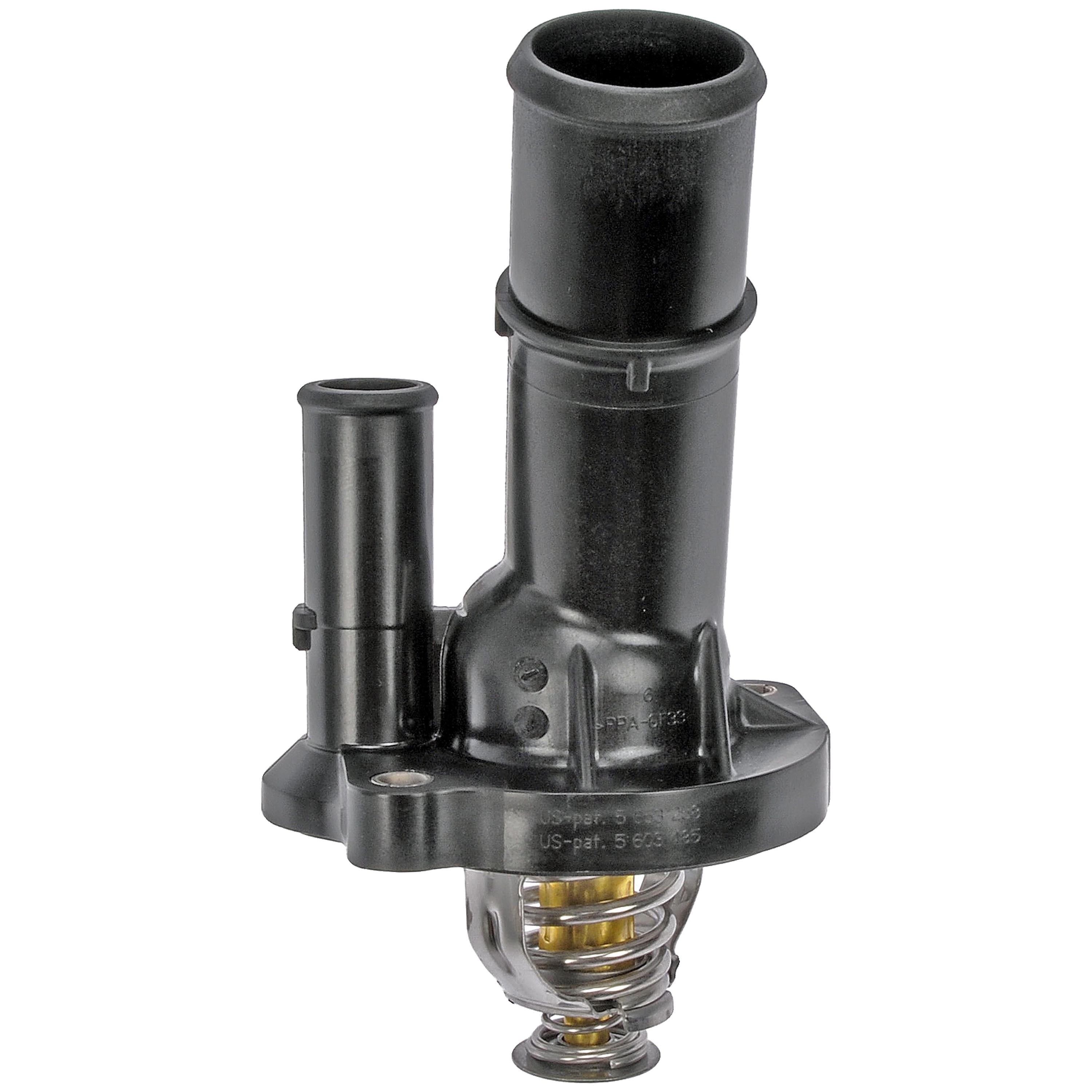 MITZONE Aluminum Coolant Thermostat Housing Assembly Compatible With 2015- 2018-2023 Ford Focus Explorer Mustang Escape Transit Edge Fusion SE Lincoln MKZ MKC 2.3L 2.0L 2016 2017 2019 2020 2021 2022