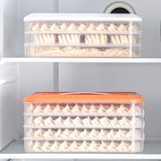 Stackable Cookie Container With Time Recorder and Handle Multiple Layer Storage Solution Kitchen Supplies