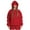 Red, variant on MaFYtyTPR Women's Hooded Sweatshirts With Eye Mask Fashion Solid Color Pullover Hoodie with Pocket for Women Travel Sleep Dark Brown XL