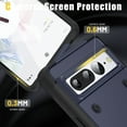 thumbnail image 5 of SaniMore for Google Pixel 7 Pro Case, Military Grade Shockproof Cover Heavy Duty Hybrid Soft TPU+Hard PC Case Non-Slip Gripping Case with Hidden Kickstand fits for Google Pixel 7 Pro, Blue, 5 of 8