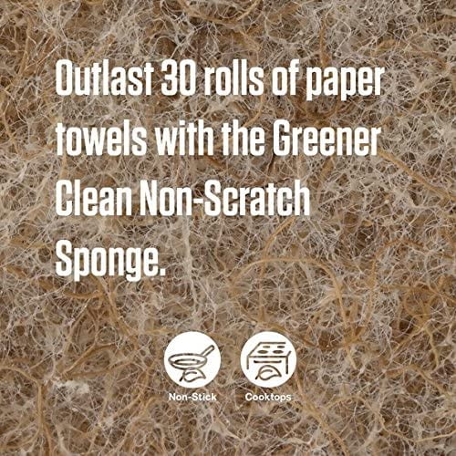 Scotch-Brite Greener Clean Non-Scratch Scrub Sponge 97036, 6/6 93297  Industrial 3M Products & Supplies - Strobels Supply