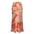 thumbnail image 3 of Gibobby Trajes de Baño Mujer Completos Conjunto de traje de baño Vintage francés para mujer, nuevo estampado, que cubre el vientre y adelgaza, traje de b(Naranja,G), 3 of 3