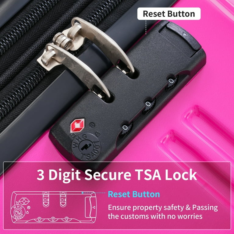 Tsa Luggage March Luggage Combination Lock Asec Soft Shackle