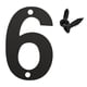 thumbnail image 1 of 3.5 In Floating Address House Number Modern Metal Letters Garden Garage Mailbox Decor Number Nail Kit Visual Sign, 1 of 6