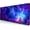 11 Purple Galaxy, variant on Gaming Mouse Pad, Large Mouse Pads for Women, Non-Slip Rubber Base Mousepad, Keyboard Mouse Mat, Desk Pad with Stitched Edges, 31.5x11.8inch, Purple Butterfly