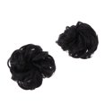 thumbnail image 2 of TOXMENT 2PCS Curly Hair Bun Extensions Messy Donut Chignon Hairpiece, 2 of 8