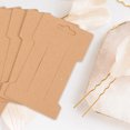 thumbnail image 1 of TABLETREANDS 100Ud Tarjetas De Cartón Kraft Para Exhibir Clips Y Moños De Cabello Color Surtido, 1 of 6