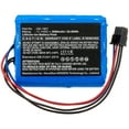 thumbnail image 3 of Batteries N Accessories BNA-WB-L8779 Time Clock Battery - Li-ion, 11.1V, 2600mAh, Ultra High Capacity - Replacement for Kronos GS-1907 Battery, 3 of 4