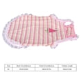 thumbnail image 2 of Puppy Summer Apparel Clothes , with Ruffles Breathable Cotton Soft Cute Stylish for Pets Dogs XL, 2 of 7