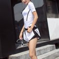 thumbnail image 4 of Womens Sports Shorts Reflective Quick Dry Workout Shorts Yoga Shorts for Summer, 4 of 10