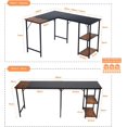 thumbnail image 2 of Escritorio para computadora en forma de L FurnitureR Moderno, 2 of 7