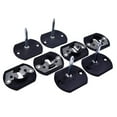 thumbnail image 4 of Yoogu 4 Sets Furniture Connector Pin Style Replacements Part Sofa Couch Sectional Connector Black, 4 of 4