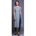 thumbnail image 2 of Bimba Printed Side Slit Straight KurtisÂ&nbsp;ForÂ&nbsp;Women Sleeveless Summer Kurta, 2 of 6