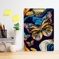 thumbnail image 6 of Butterflies Painting Acrylic Clipboards 12 x 9 Inch A4 Size with Low Profile Clip Hanging Clipboard for Classroom School Office, 6 of 8