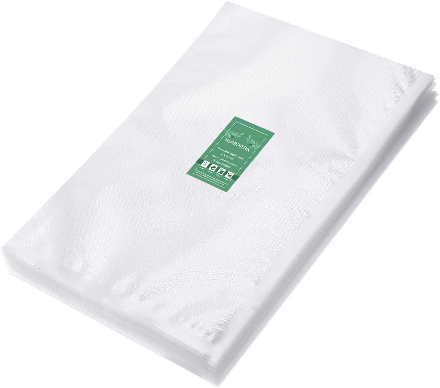 Commercial Grade Vacuum Sealer Food Bags W/ Reuseable Pre Cut Design 6×8In 100Pc 