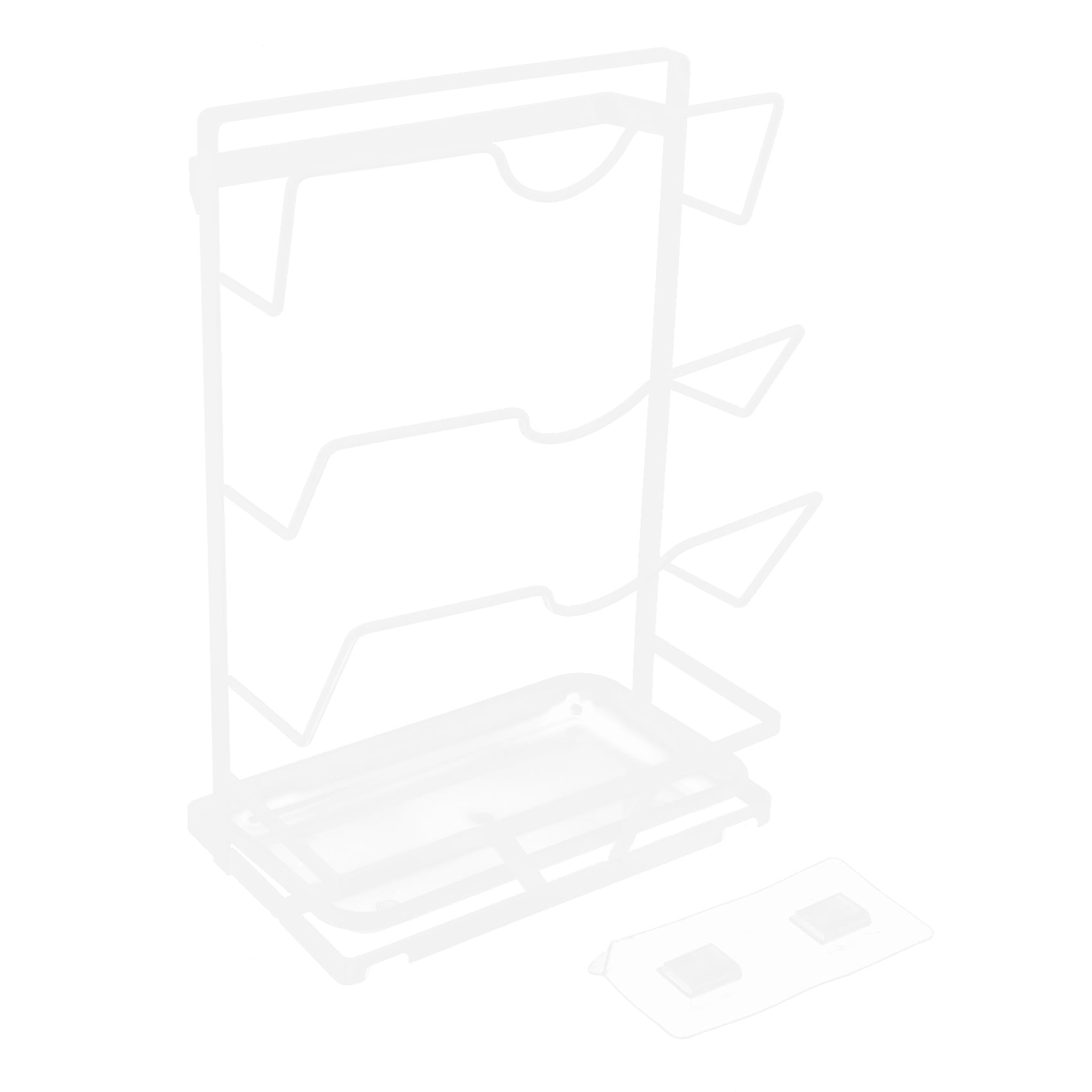 Pot Lid Rack Lid Stand Lid Organizer for Utensils in Kitchen