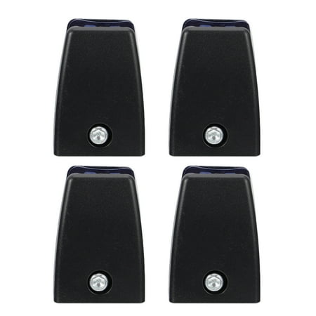 

1 Bag 4pcs Aluminum Alloy Office Desktop Screen Holders Clapboard Clamps (Black)