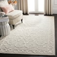 thumbnail image 2 of SAFAVIEH Micro-Loop Asteria Oriental Area Rug, Light Grey/Ivory, 2'6" x 4', 2 of 8
