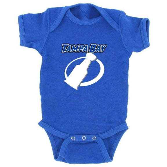 BLUE Lightning Stanley Cup Champions Baby 1 Piece