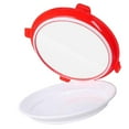 thumbnail image 3 of Plateau Frais Scellant sous Vide Plateau de Conservation des Aliments Réfrigérateur Cuisine Contenant de Rangement pour Aliments Rouge, 3 of 10