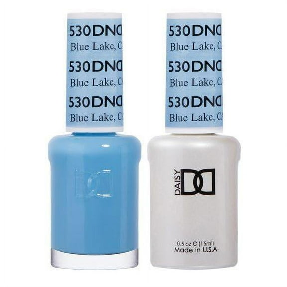 DND 530 Blue Lake, CA Gel & Matching Polish Set - DND Gel & Lacquer