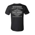 thumbnail image 2 of Harley-Davidson Men's Fastened Cotton Short Sleeve Crew-Neck Tee, Black, Harley Davidson, 2 of 2