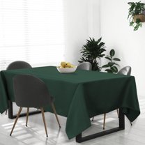 PiccoCasa Tablecloth Dining Table Cover for Indoor Outdoor Green 55"x70"