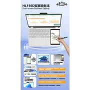 CHEAP FAST Windows 11 Laptop 15.6+7inch Dual Screen 16GB Ram 1TB SSD Notebooks